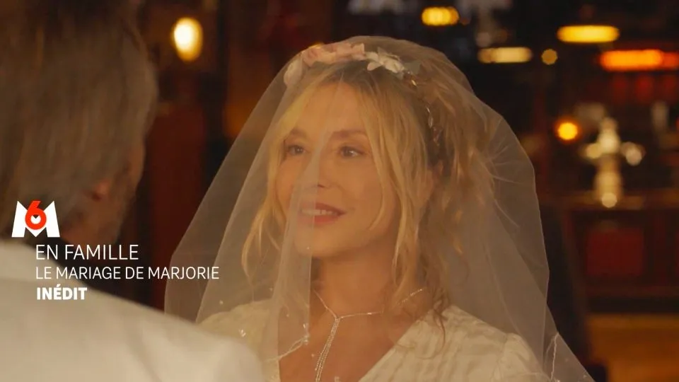 Tournage de l'émission « En famille, le mariage de Marjorie » diffusée sur M6